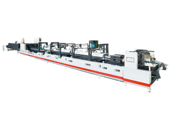 ποιότητας  High Speed Automatic Folding Gluing Machine 18.5KW 0 - 500M/min JH-650PC εργοστάσιο