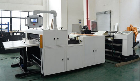 Μηχανή κοπής χαρτιού 8KW Jumbo Roll A3 / A4 Μηχανή κοπής χαρτιού 50Hz
