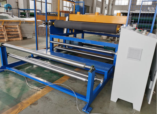 7.5KW Slitter Gluer με Rewinder 1600 χρωματοποιημένο ρόλο