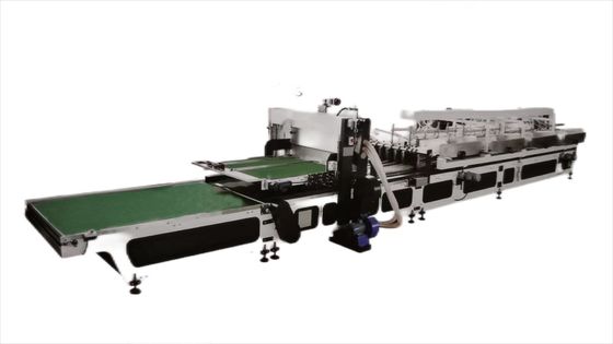 7.5KW αυτόματη μηχανή διαχωρισμού χαρτονιού CGJ1200-4L μηχανή συναρμολόγησης χαρτονιού