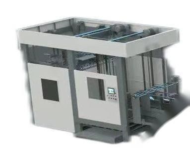 9KW αυτόματο Flip Flop Stacker Λογιστική μεταφορέας Τύπος Προσαρμοσμένο χρώμα SDX-FZL2100